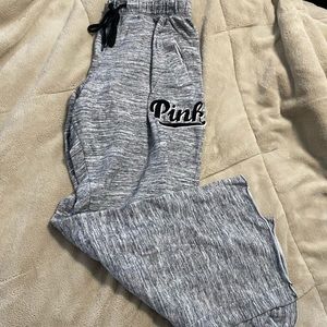 Pink sweatpants